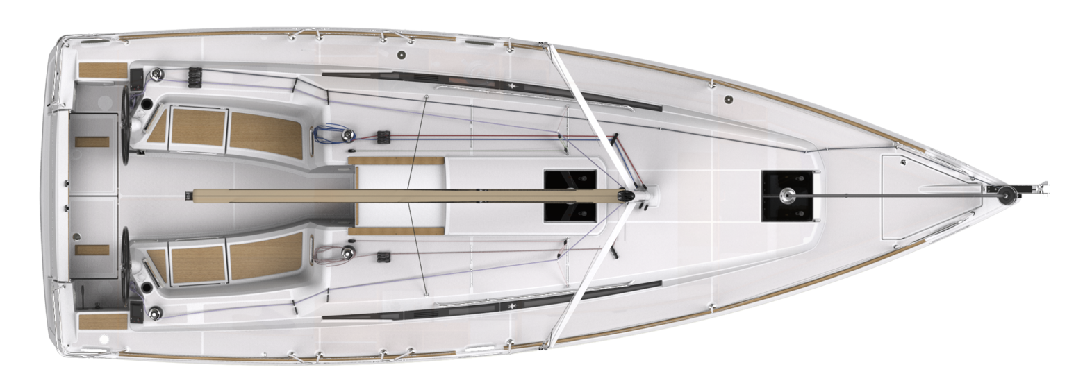 Sun Odyssey 349 Bird View