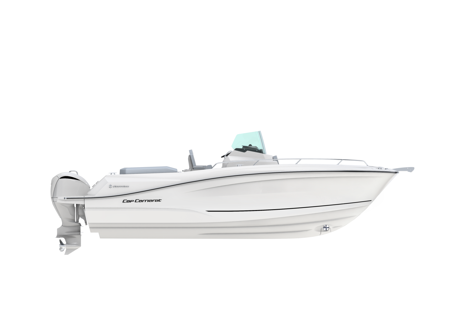 Cap Camarat 9.0 CC Serie 2 Side profile render